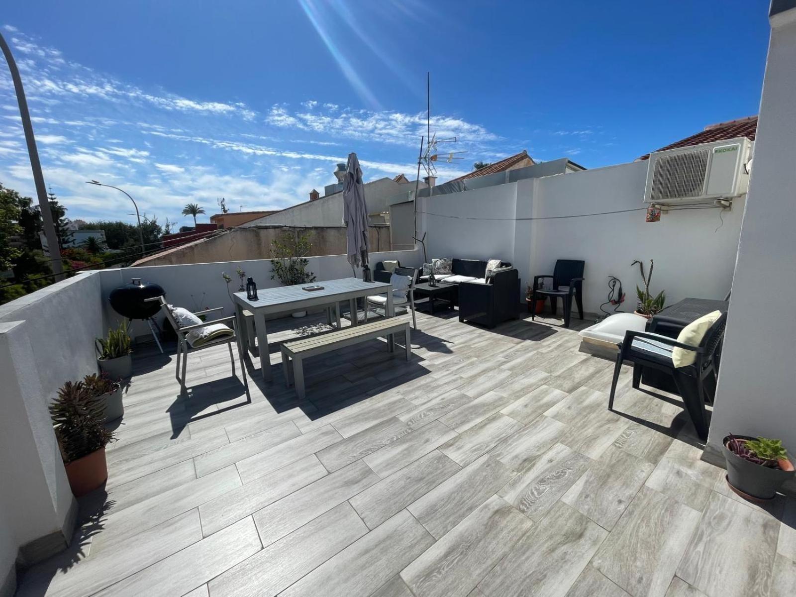 Pedregalejo Beach House Málaga Exterior foto